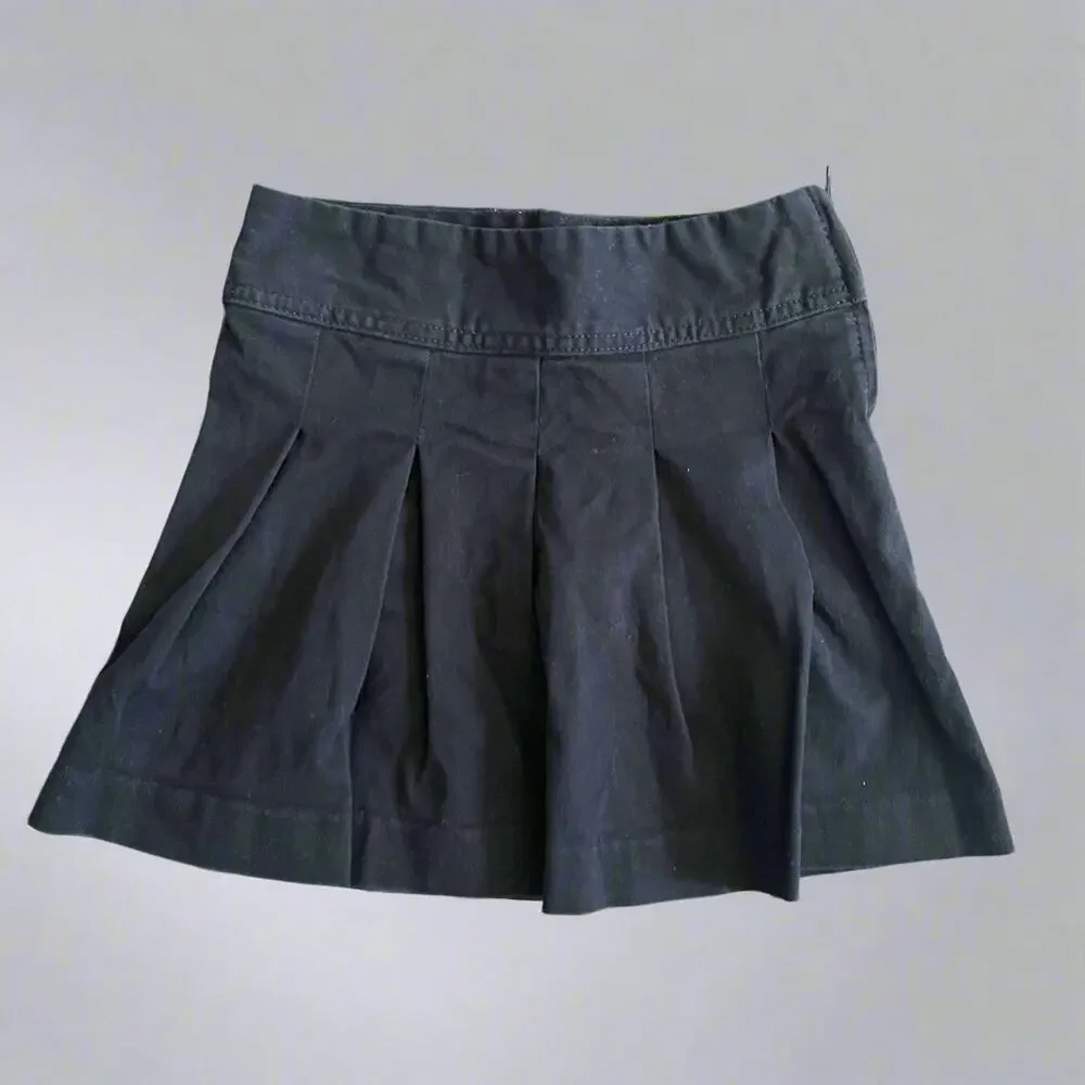 Black Girls Skirt with shorts Size 5